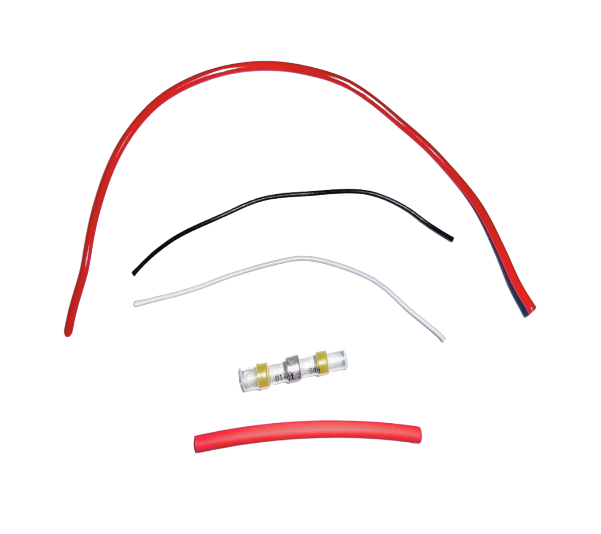 Layout of everything included in the Wire Soldering Kit