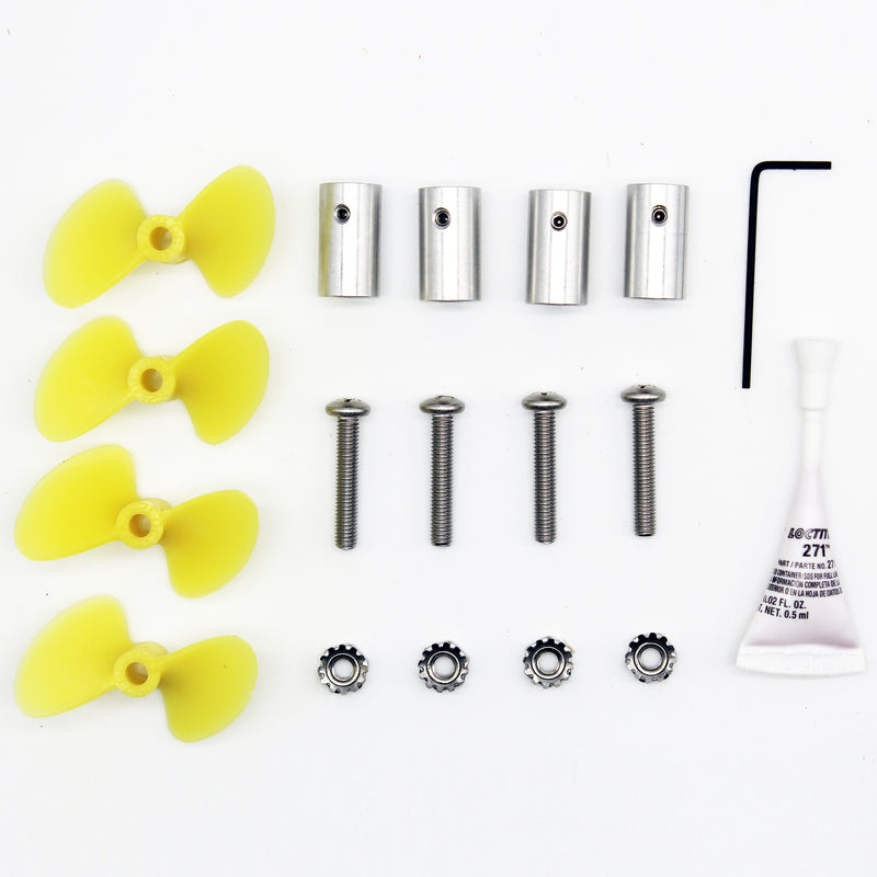 TriggerFish/Barracuda Four Propeller Kit