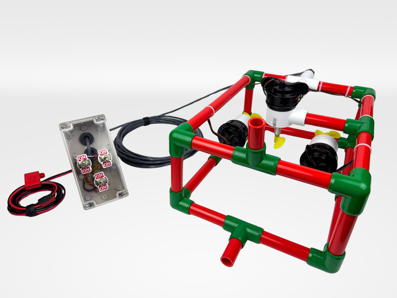 AngelFish ROV Kit with Thrusters and Tether (Rev 3)