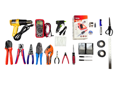 Layout of tools that are included in the SeaMATE Tool Kit