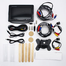 Load image into Gallery viewer, Layout of everything included in the TF/BC Video System - Two Camera kit
