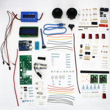 Load image into Gallery viewer, Layout of everything included in the Barracuda Control Box kit
