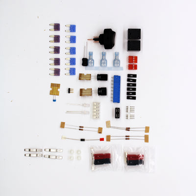 Layout of everything included in the Barracuda Grab Bag