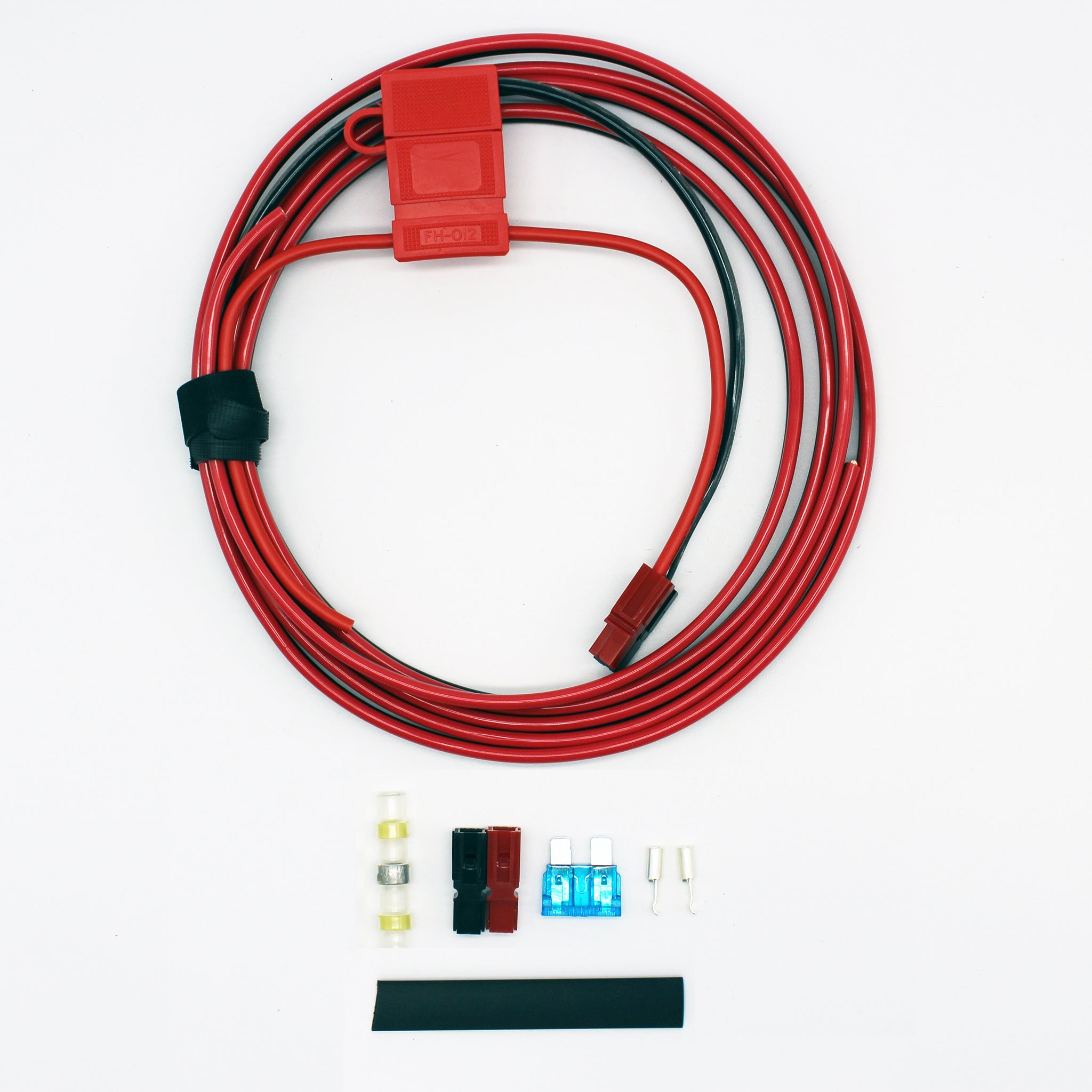 Layout of everything included in the TF/BC Power Kit