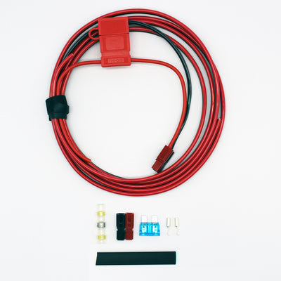 Layout of everything included in the TF/BC Power Kit