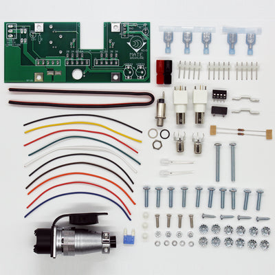 Layout of everything included in the TF/BC Backplane Board Kit